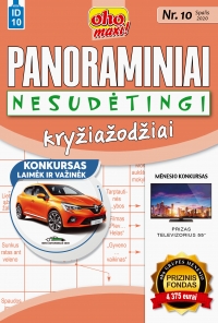 ID 10 oho maxi! Panoraminiai kryžiažodžiai Nesudėtingi ID 10 oho maxi! Panoraminiai kryžiažodžiai Nesudėtingi